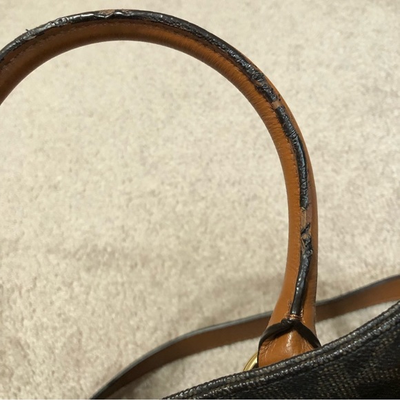 Michael Kors large Hamilton Logo Brown satchel - Picture 4 of 15